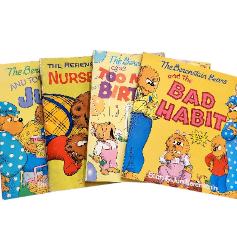 Lot of 4 The Berenstain Bears Series Books